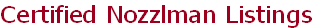 Certified Nozzlman Listings